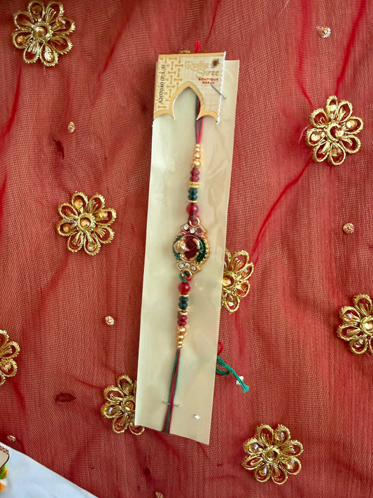 Designer Thread Rakhi - Style 09 (1 Pc) - SAIRAS Hamburg Raksha Bandhan 2026