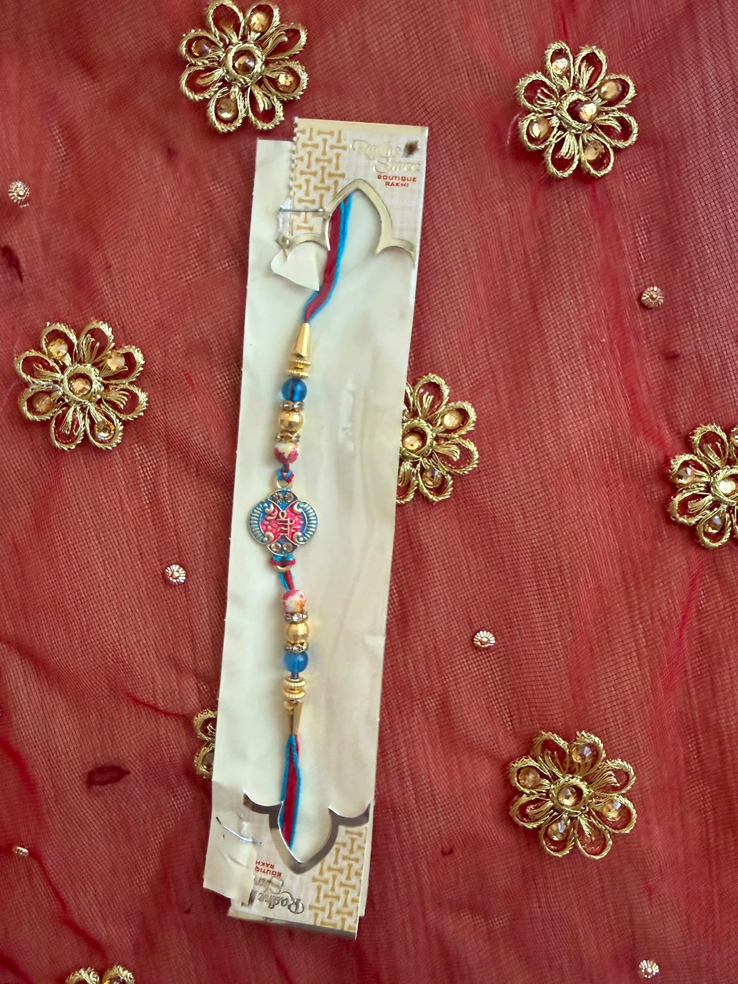 Designer Thread Rakhi - Style 15 (1 Pc) - SAIRAS Hamburg Raksha Bandhan 2026