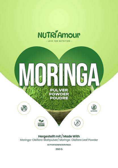 NutriAmour Moringa Pulver - NutriAmour